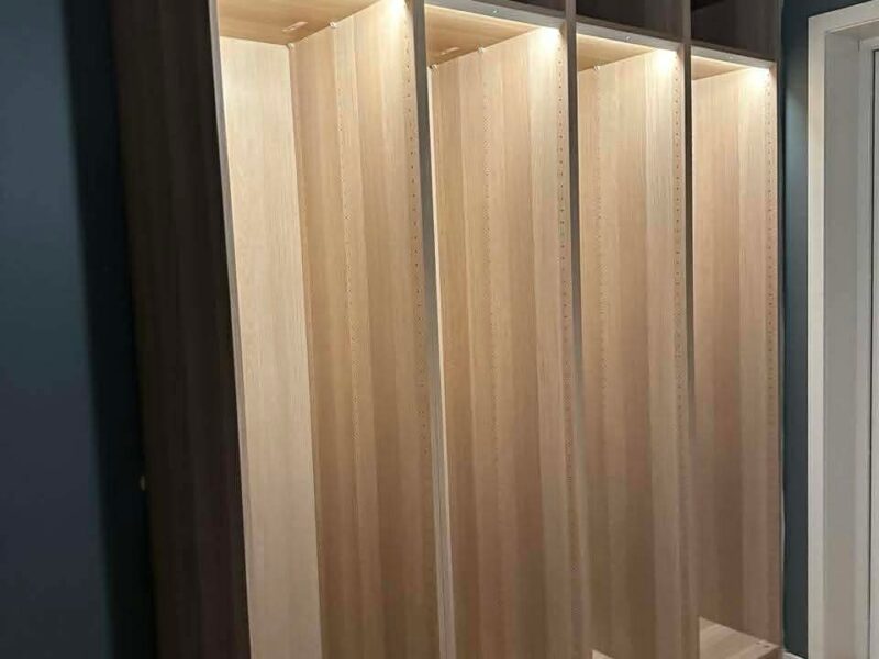 PAX-garderobe på soverom i Oslo